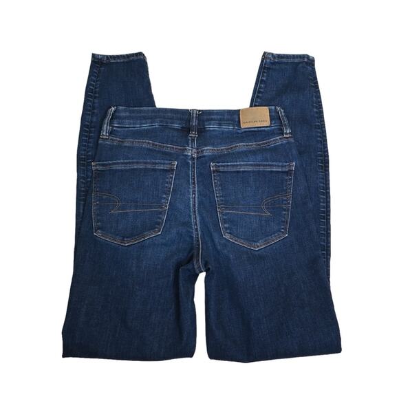 American Eagle Womens 2 Long Next Level Stretch Curvy High Rise Jegging - Picture 5 of 11